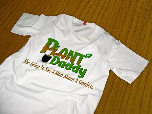 Plant Daddy Short Sleeved T-Shirt (White)