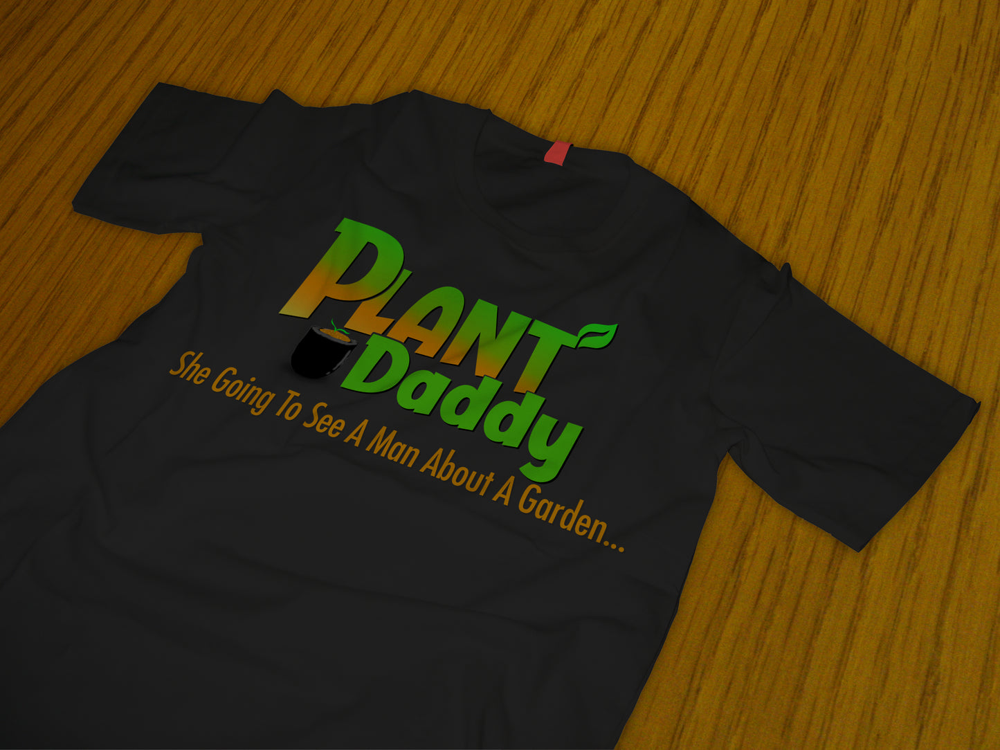 Plant Daddy Short Sleeve Shirt (Black)